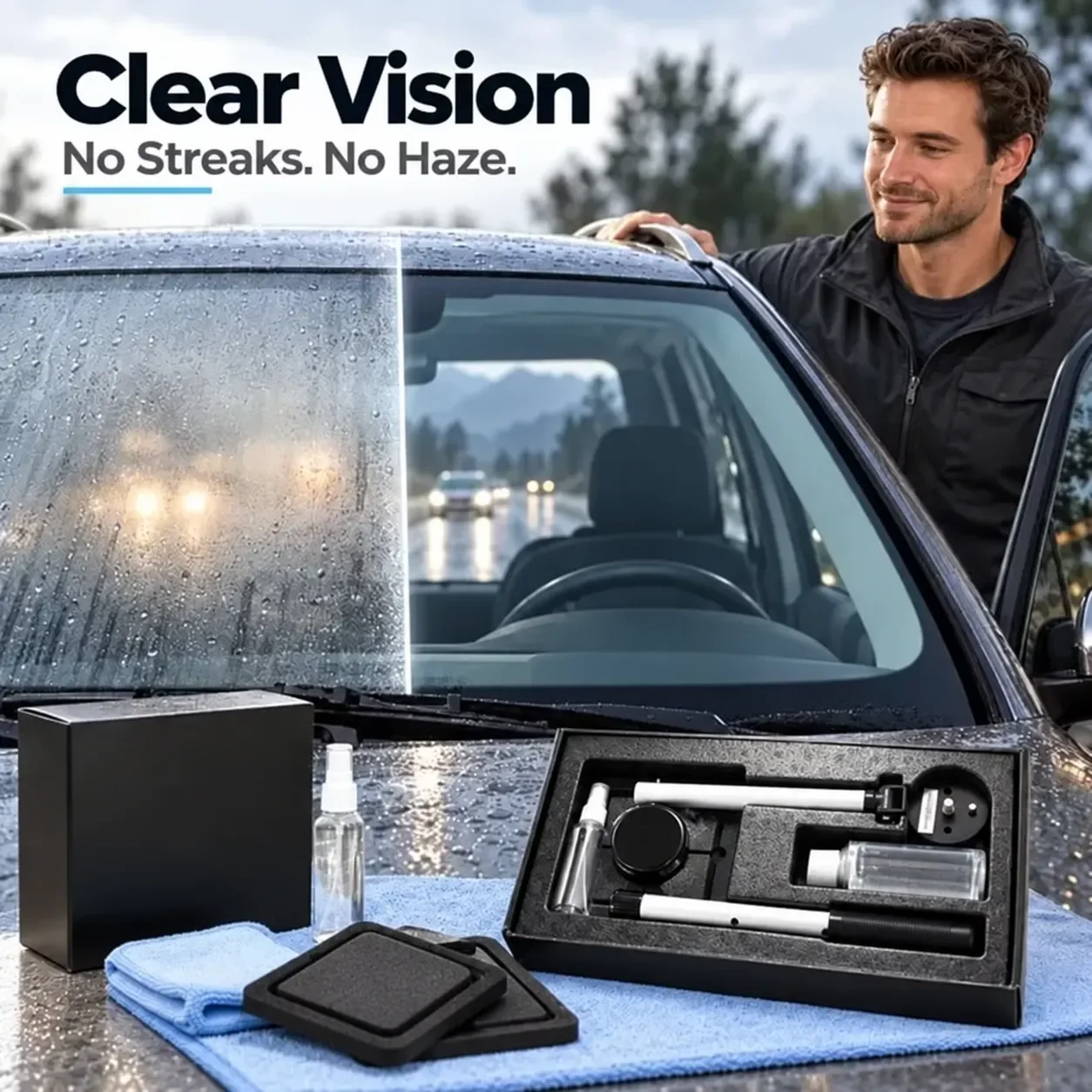 Product size and accessory detail