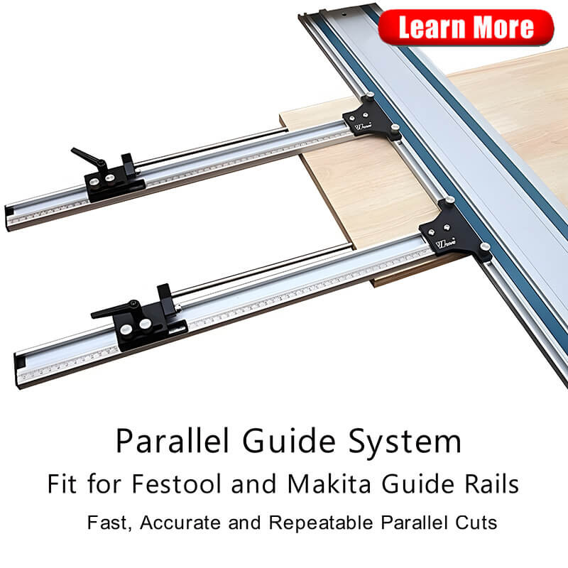 Wnew Best Track Saw Parallel Guide System