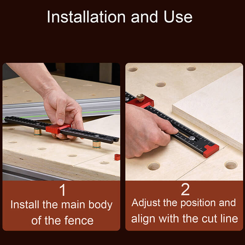 MFT Workbench Fence & Stop System