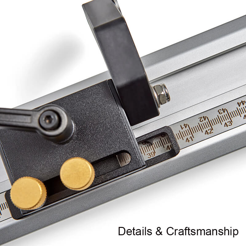 Wnew Best Track Saw Parallel Rail Guide System for Makita and Festool Guide Rails