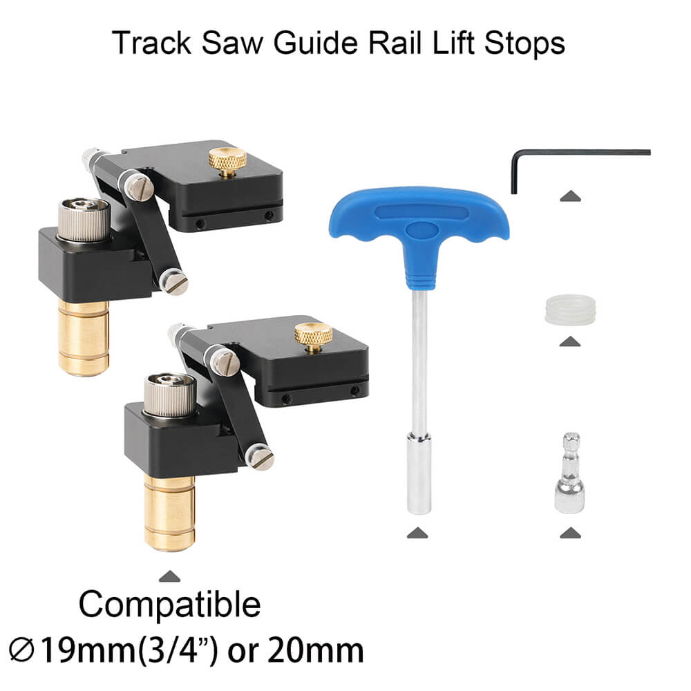 Track Saw Guide Rail Lift Limit Stops