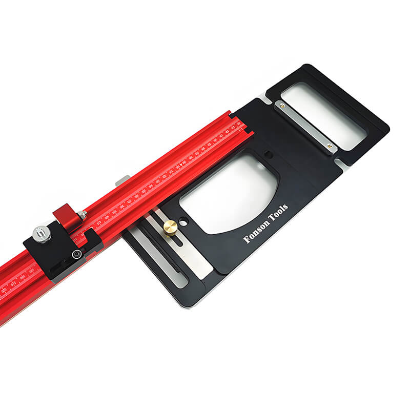 Levoite Track Saw Square Guide Rail and Stop