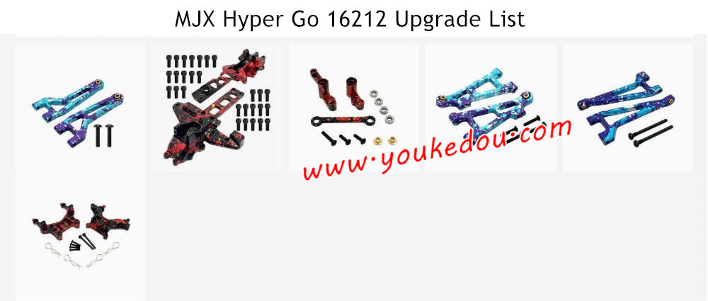 MJX Hyper Go 16212 Upgrade List