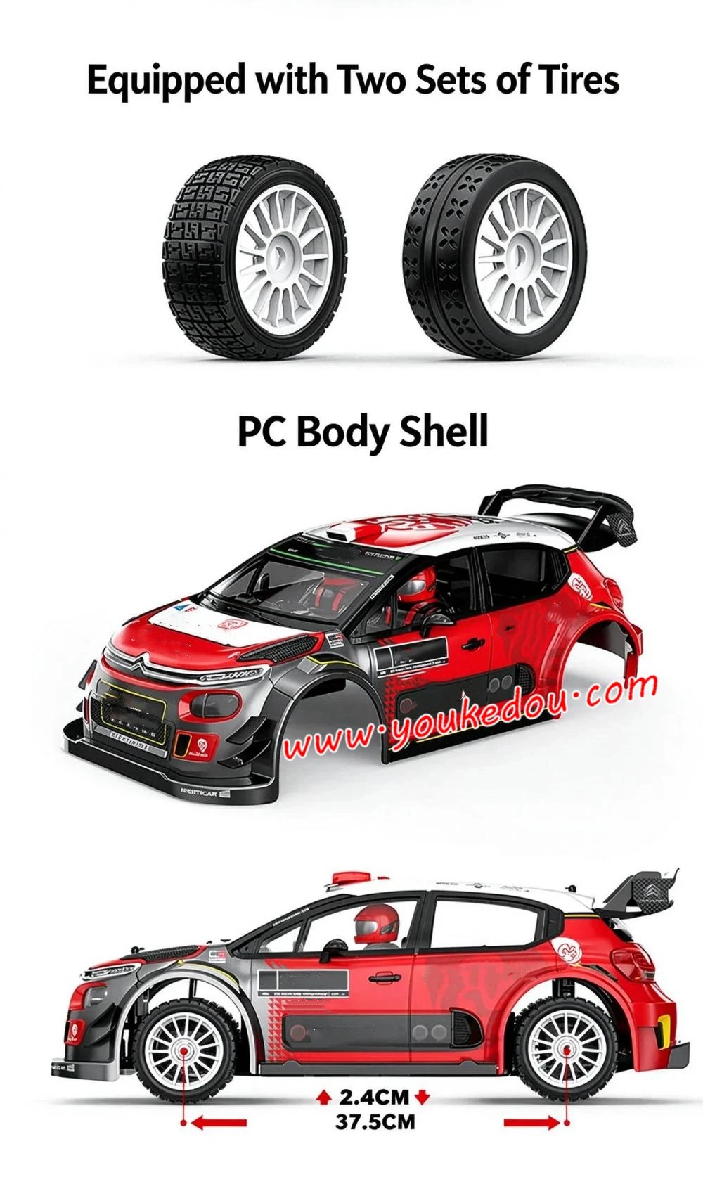 MJX Hyper Go 7303 Rally RC Car8