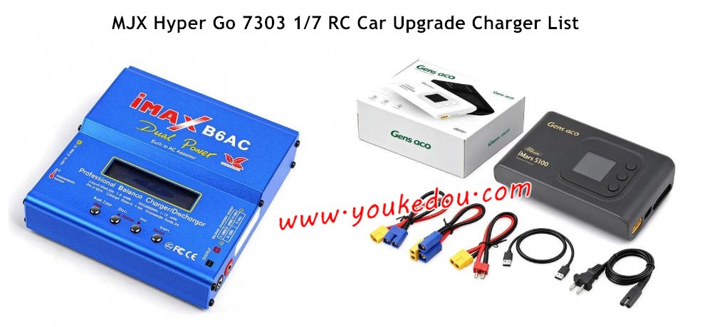 MJX Hyper Go 7303 1/7 RC Car Upgrade Charger List