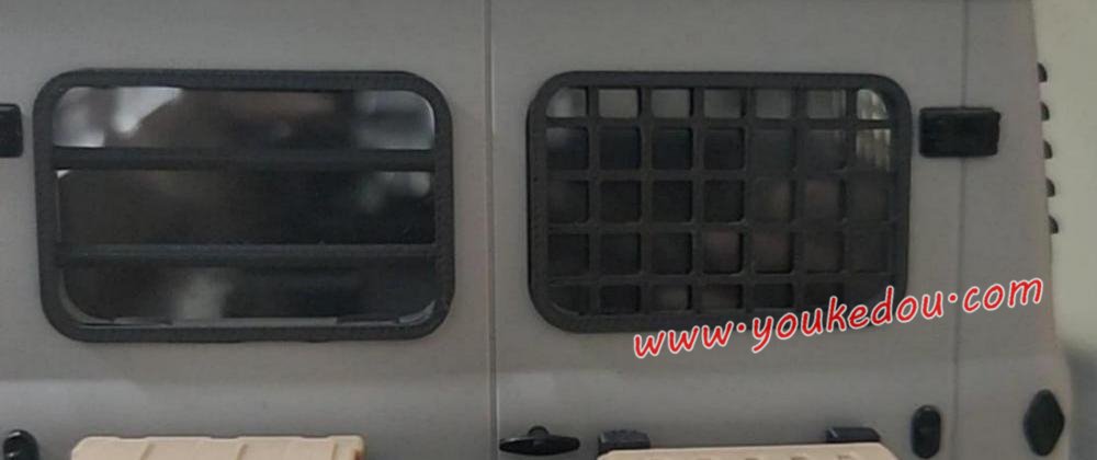 WPL C104 Upgrade Parts Window Visors and Full Window Panels