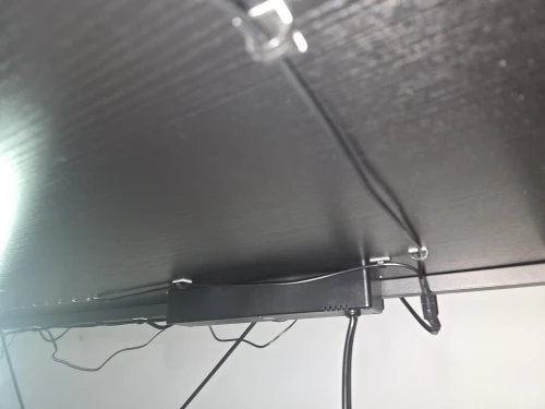 Customer photo: Adhesive Cable Clips