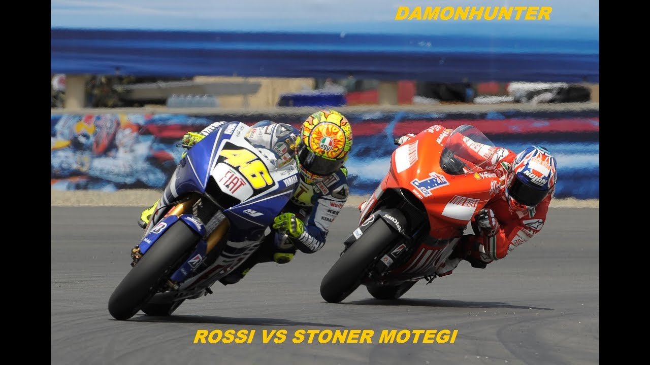 Fantasy Lux video thumbnail for MotoGp: Rossi vs Stoner Motegi 2008